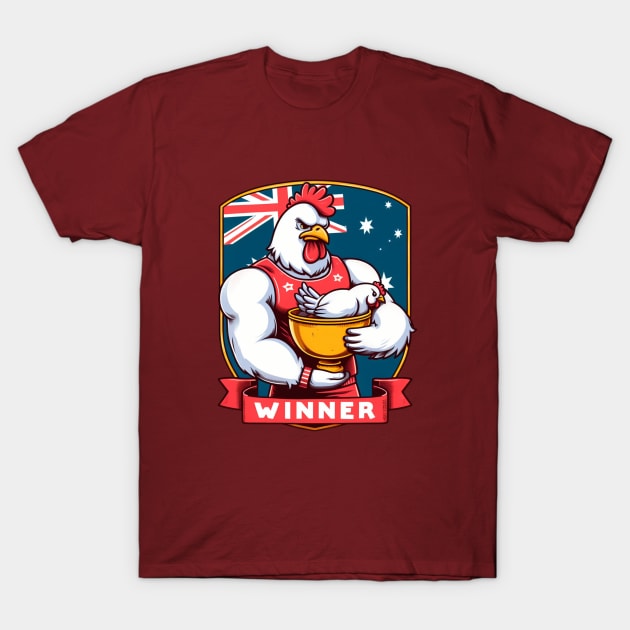 Winner Winner Chicken Dinner T-Shirt by BukovskyART
